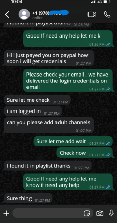 customer feedback Crystal iptv clients